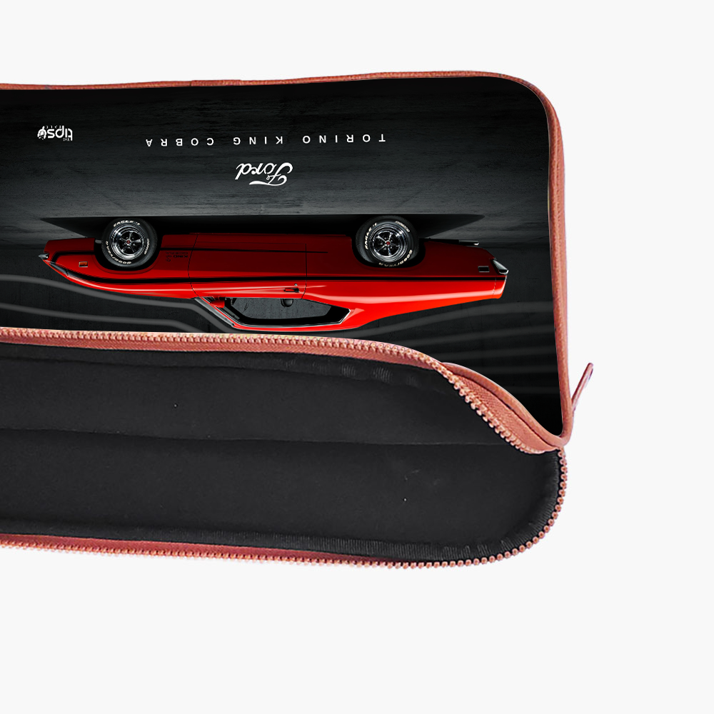 "1970 Ford Torino King Cobra" Laptop Sleeves:Bold Modern Design for Every Size