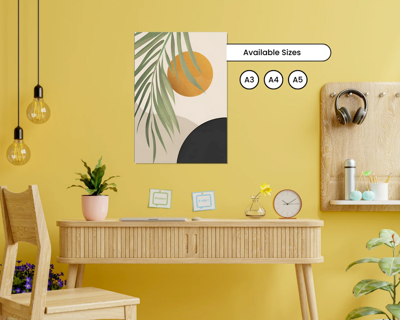 A Gift That Matches Their Energy -Abstract Vibe- Poster + Coaster + Mousepad + Diary  (COMBO)