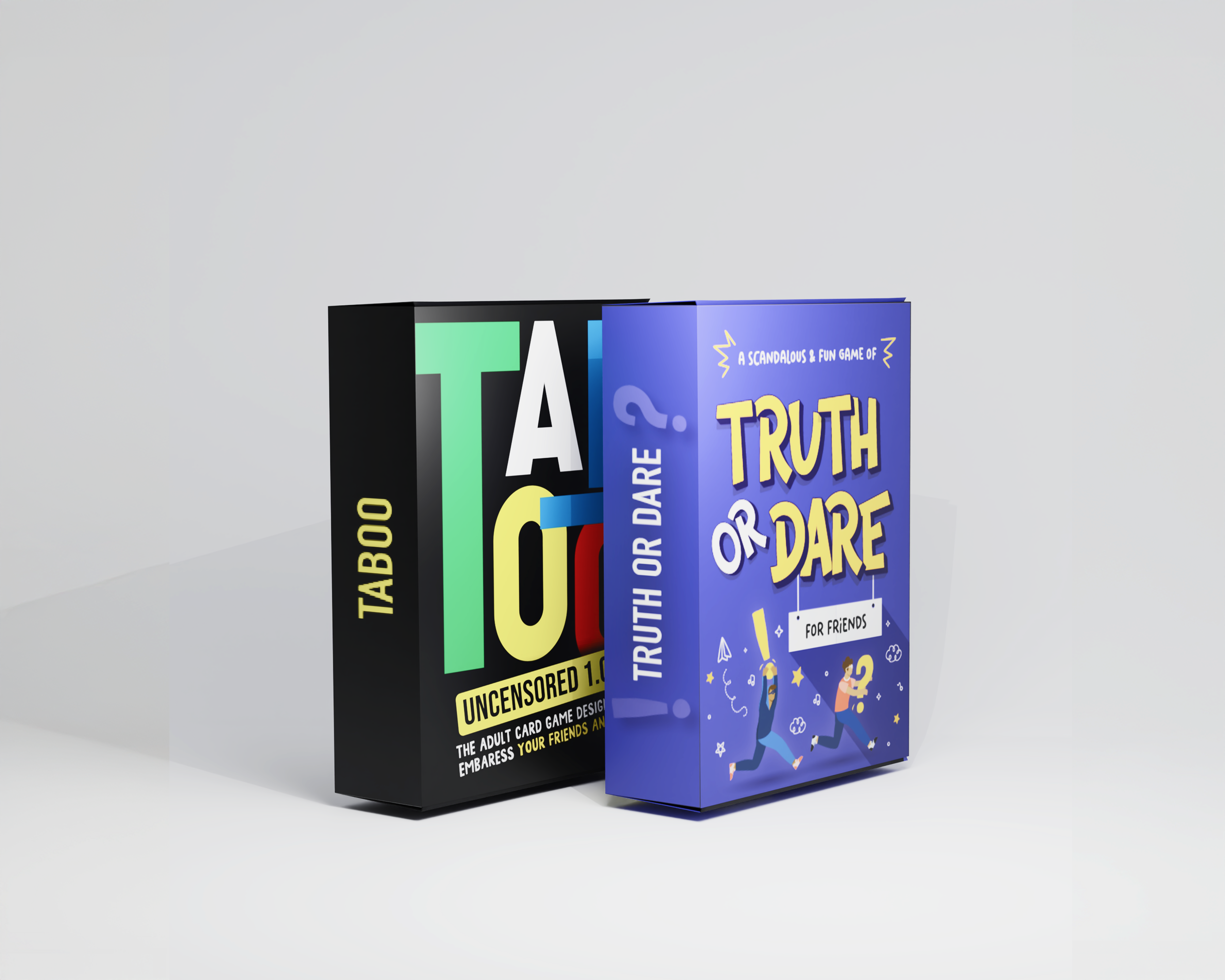 Truth & Dare + Taboo – Bold & Spicy Combo Pack for Parties