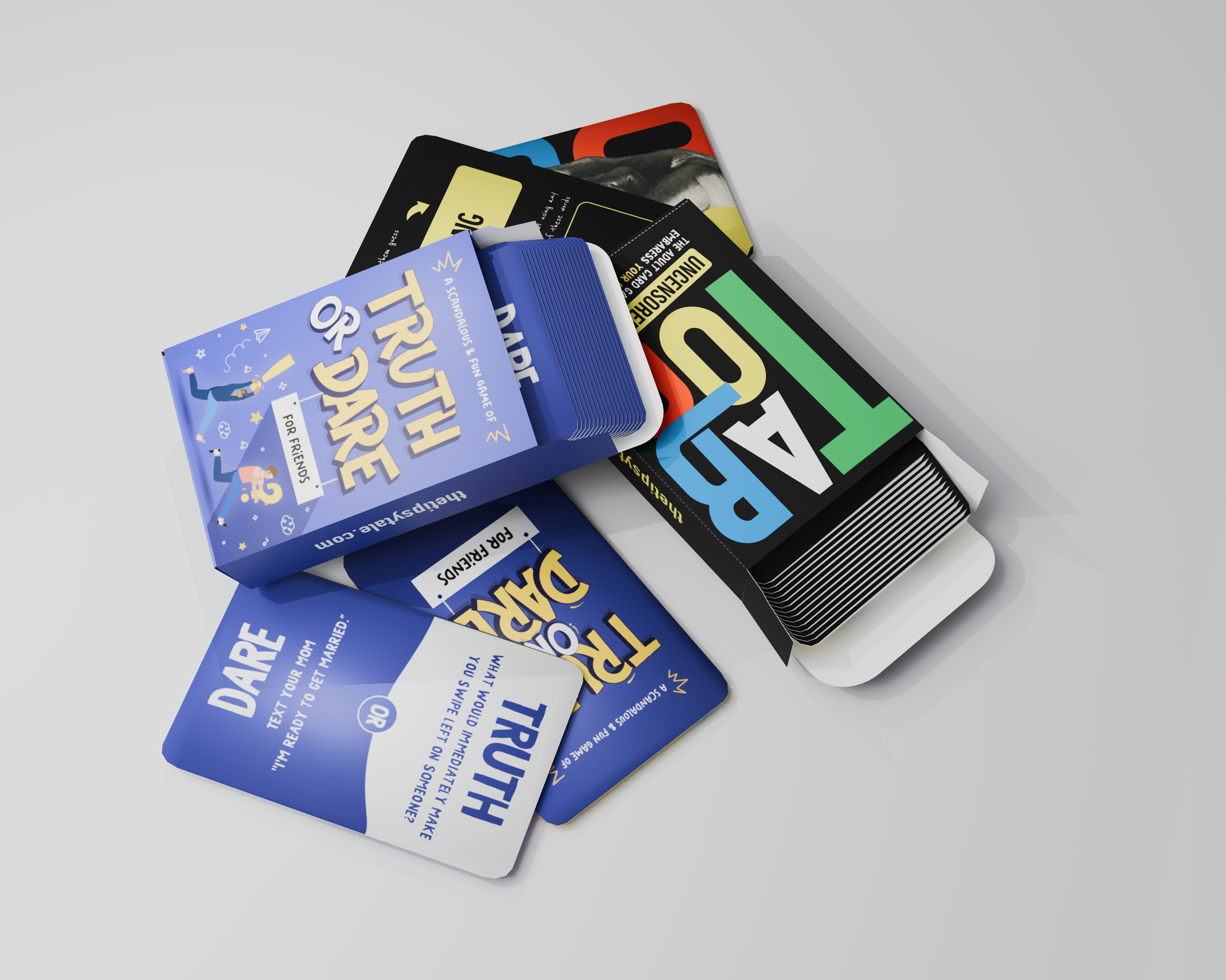 Truth & Dare + Taboo – Bold & Spicy Combo Pack for Parties