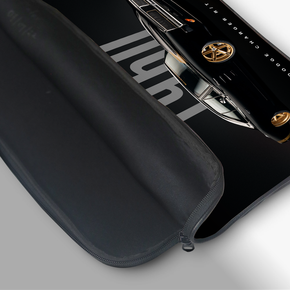 "DODGE CHARGER MODEL" Laptop Sleeves:Bold Modern Design for Every Size