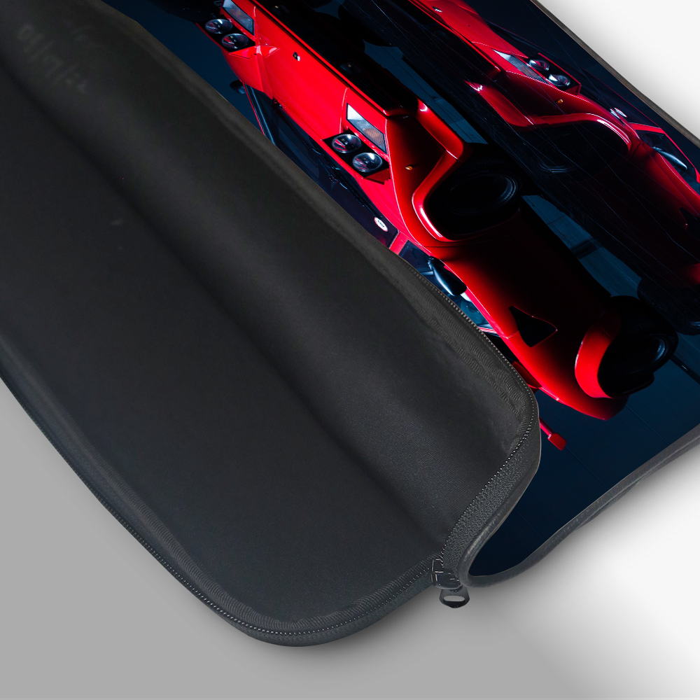 "Lamborghini Countach" Laptop Sleeves:Bold Modern Design for Every Size