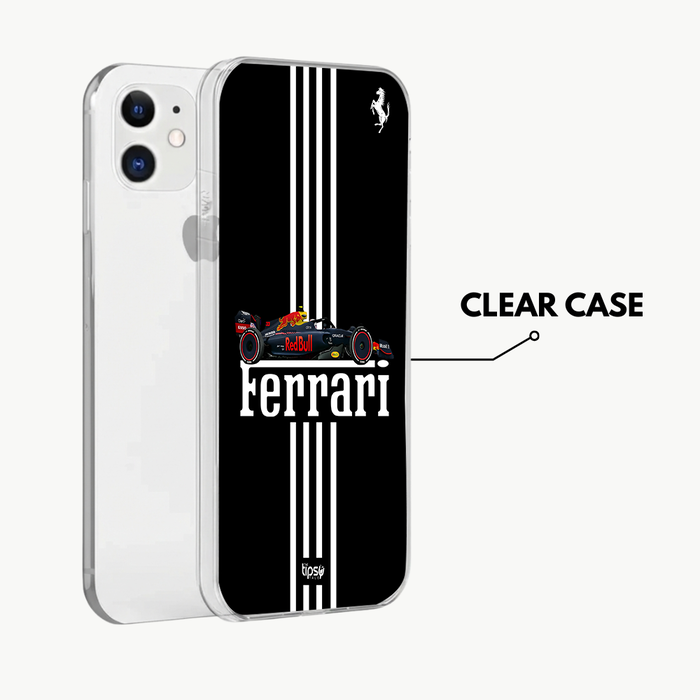 "REDBULL FERRARI - F1 RACE" -Mobile Covers Shock Resistant, Slim & Stylish Cases