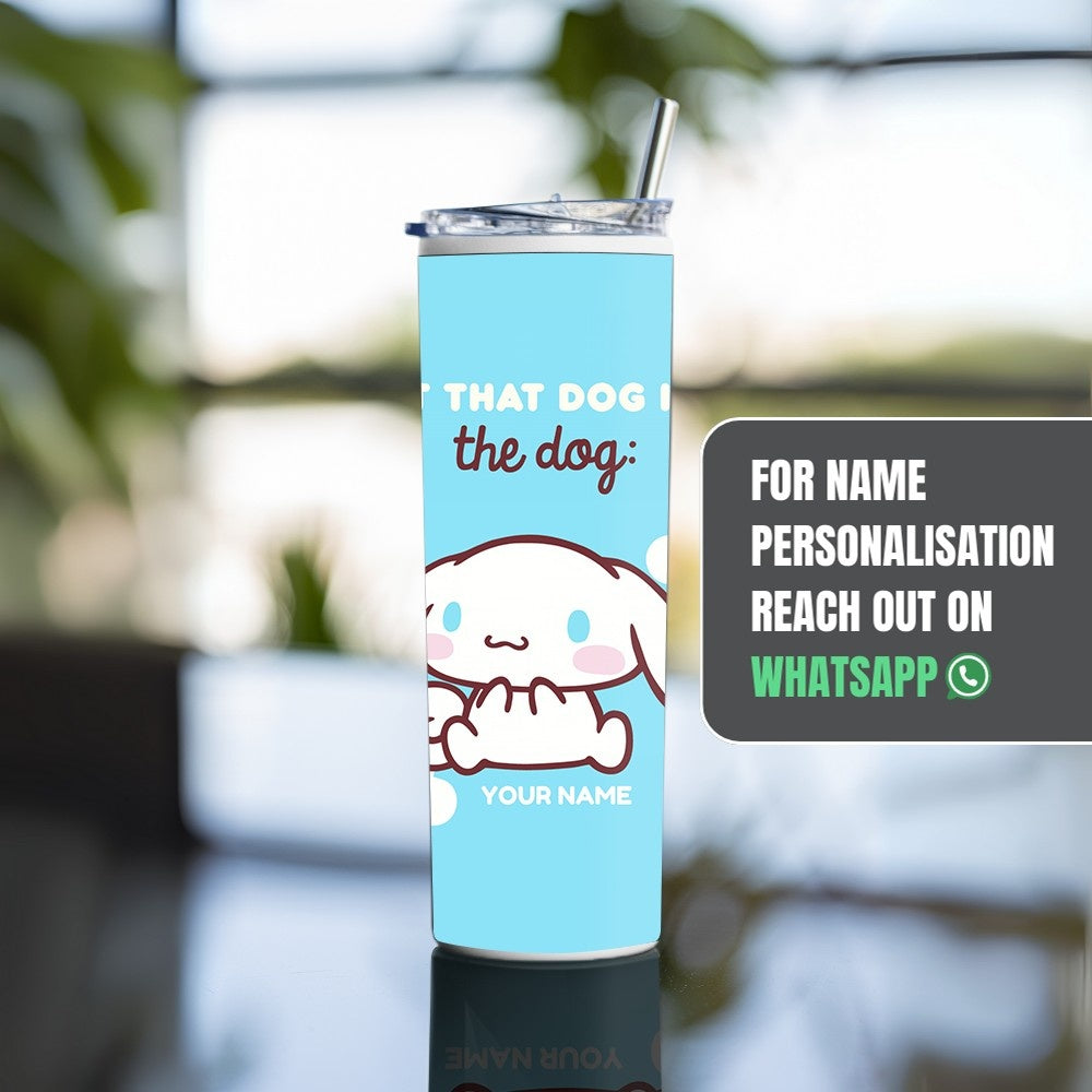 "Sanrio Cinnamoroll" Tumbler with Metal Straw