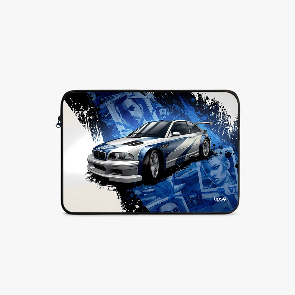 "NFS - NO LIMITS" Laptop Sleeves:Bold Modern Design for Every Size