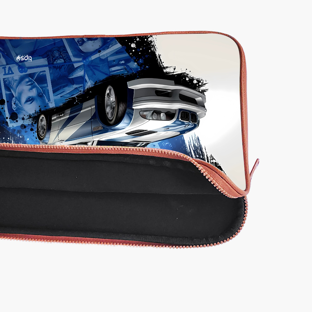 "NFS - NO LIMITS" Laptop Sleeves:Bold Modern Design for Every Size