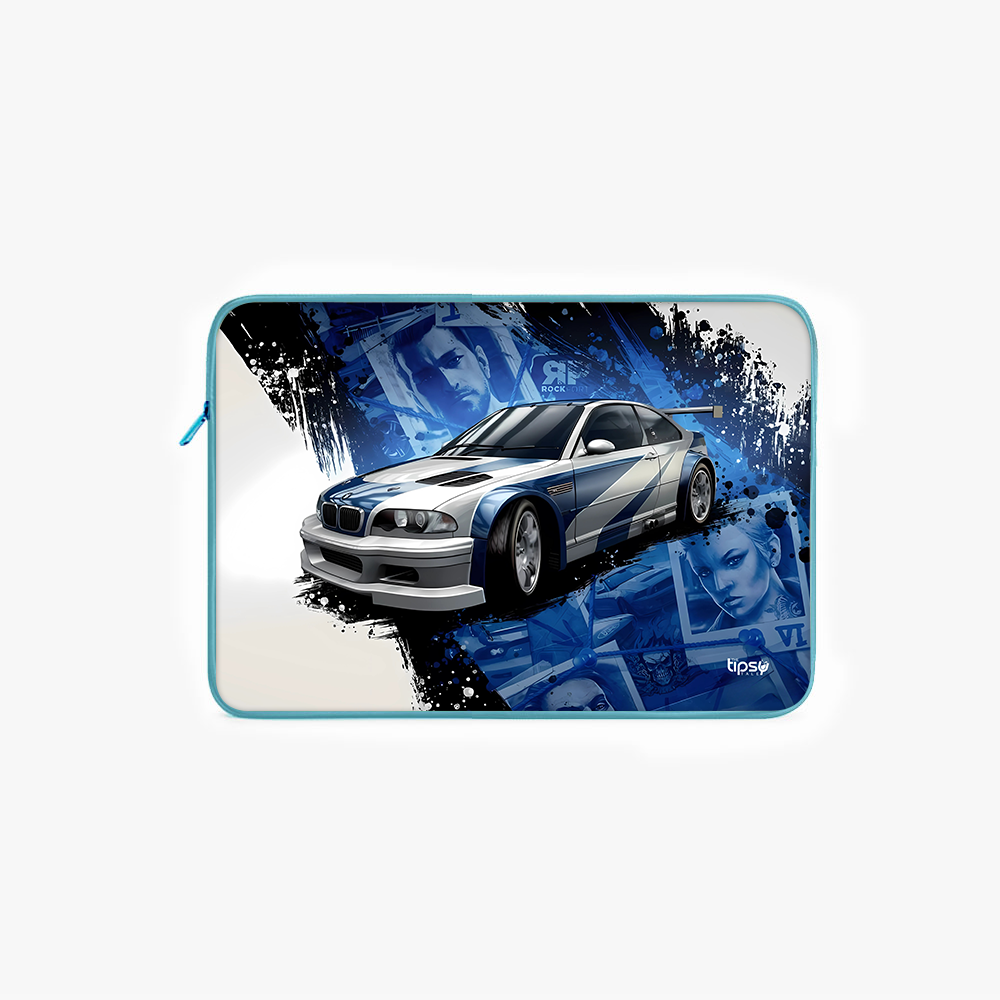 "NFS - NO LIMITS" Laptop Sleeves:Bold Modern Design for Every Size