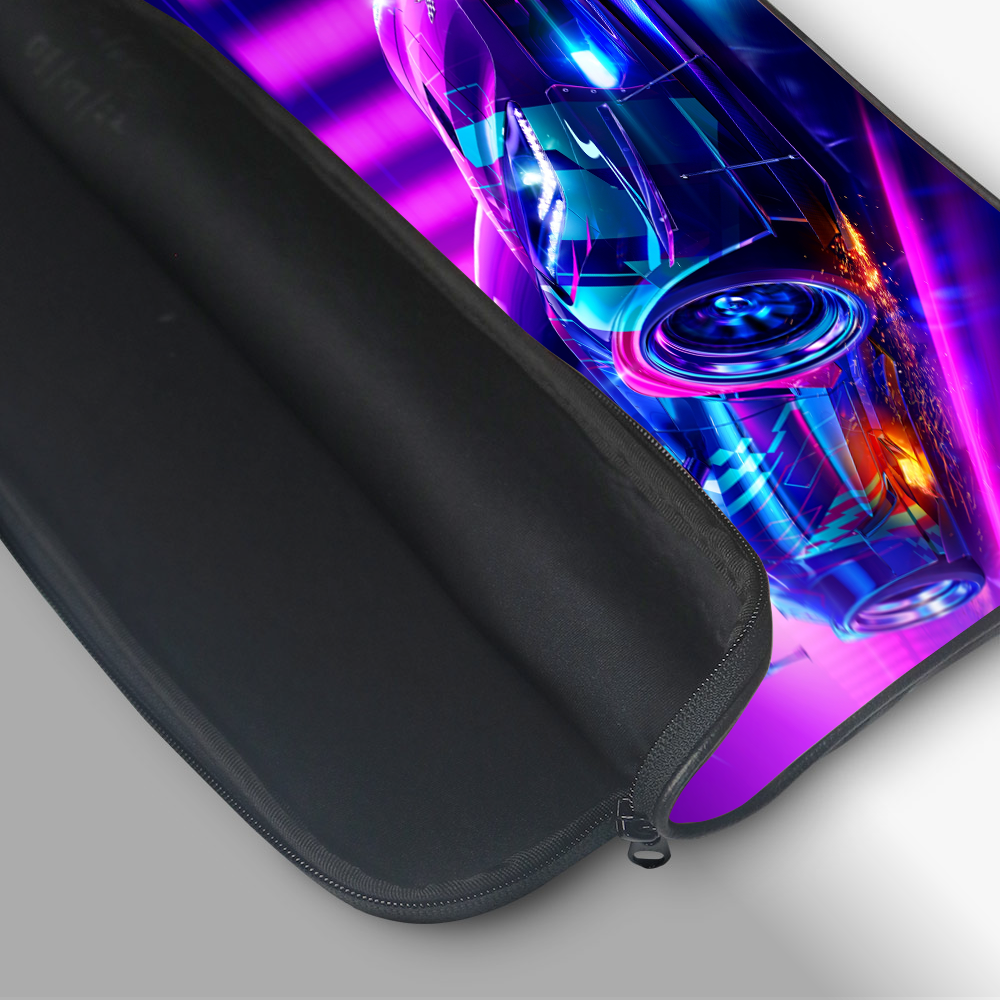 "NFS HEAT- CAR VIBES" Laptop Sleeves:Bold Modern Design for Every Size
