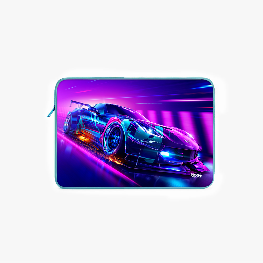 "NFS HEAT- CAR VIBES" Laptop Sleeves:Bold Modern Design for Every Size