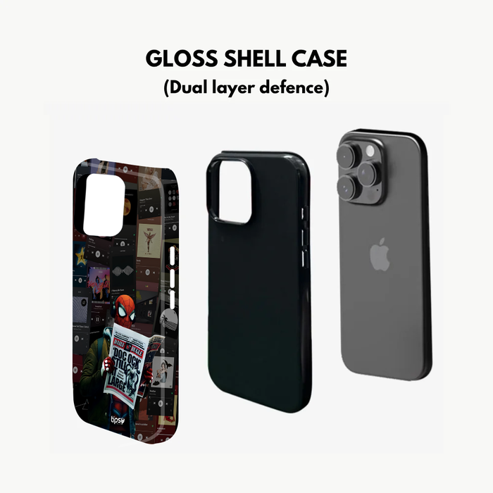 "SPIDERMAN PLAYLIST" -Mobile Covers Shock Resistant, Slim & Stylish Cases