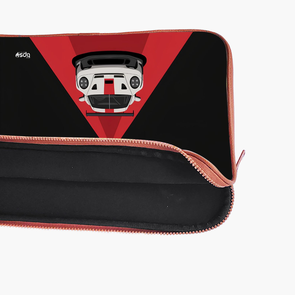 "911- LEGACY OF SPEED" Laptop Sleeves:Bold Modern Design for Every Size