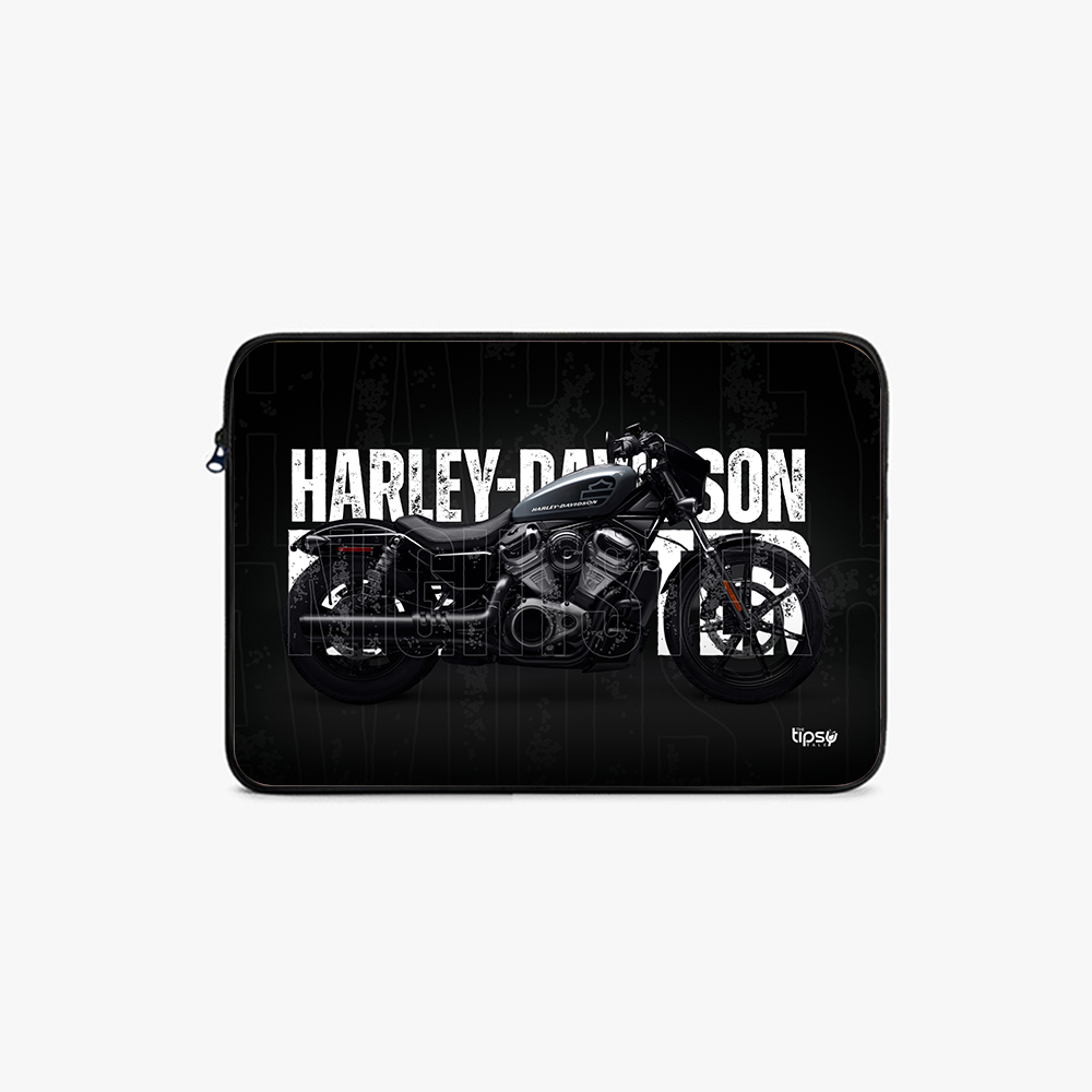 "HARLEY- DAVIDSON NIGHTSTER" Laptop Sleeves:Bold Modern Design for Every Size