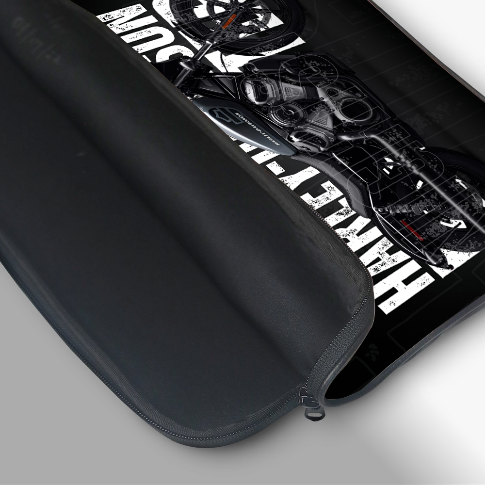 "HARLEY- DAVIDSON NIGHTSTER" Laptop Sleeves:Bold Modern Design for Every Size