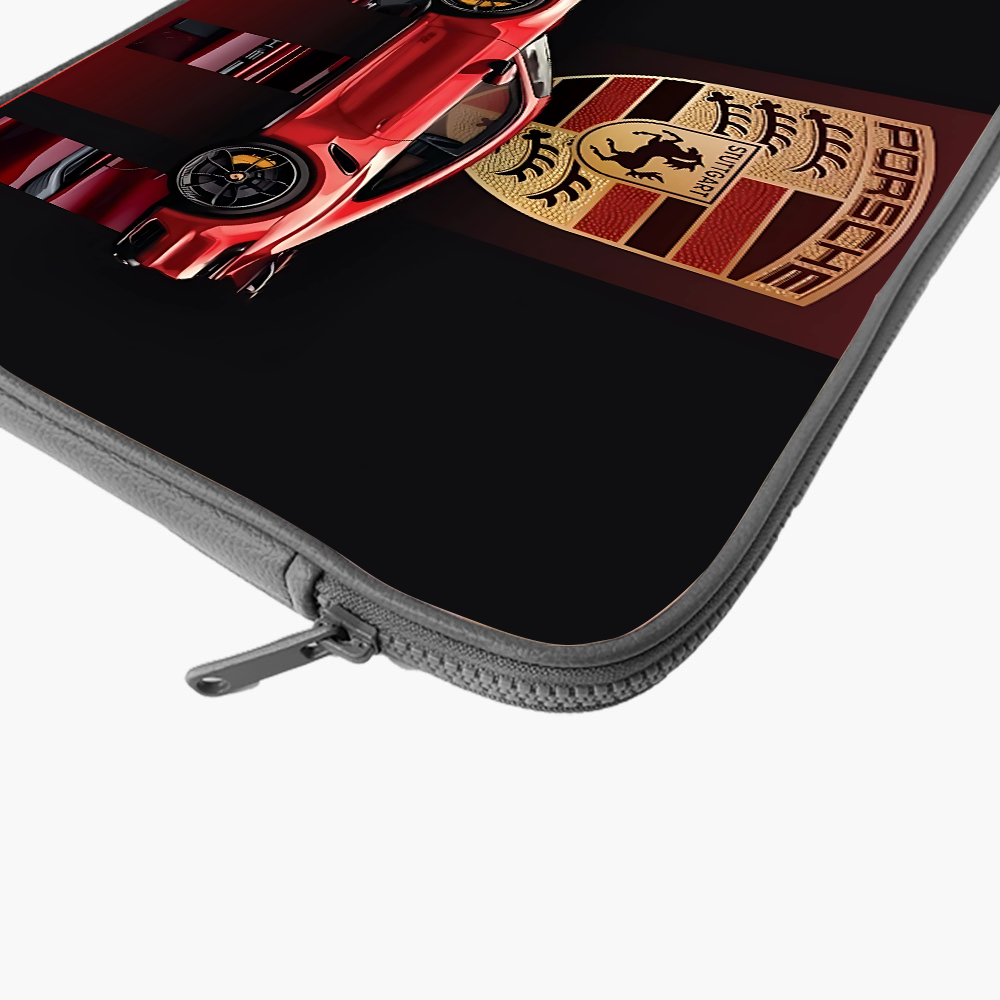 "911 RED PORSCHE" Laptop Sleeves:Bold Modern Design for Every Size