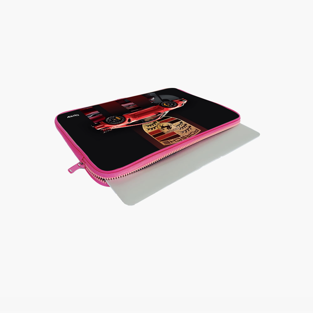 "911 RED PORSCHE" Laptop Sleeves:Bold Modern Design for Every Size