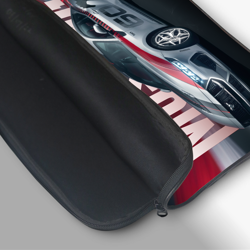 "MUSTANG 60TH  ANNIVERSARY EDITION" Laptop Sleeves:Bold Modern Design for Every Size