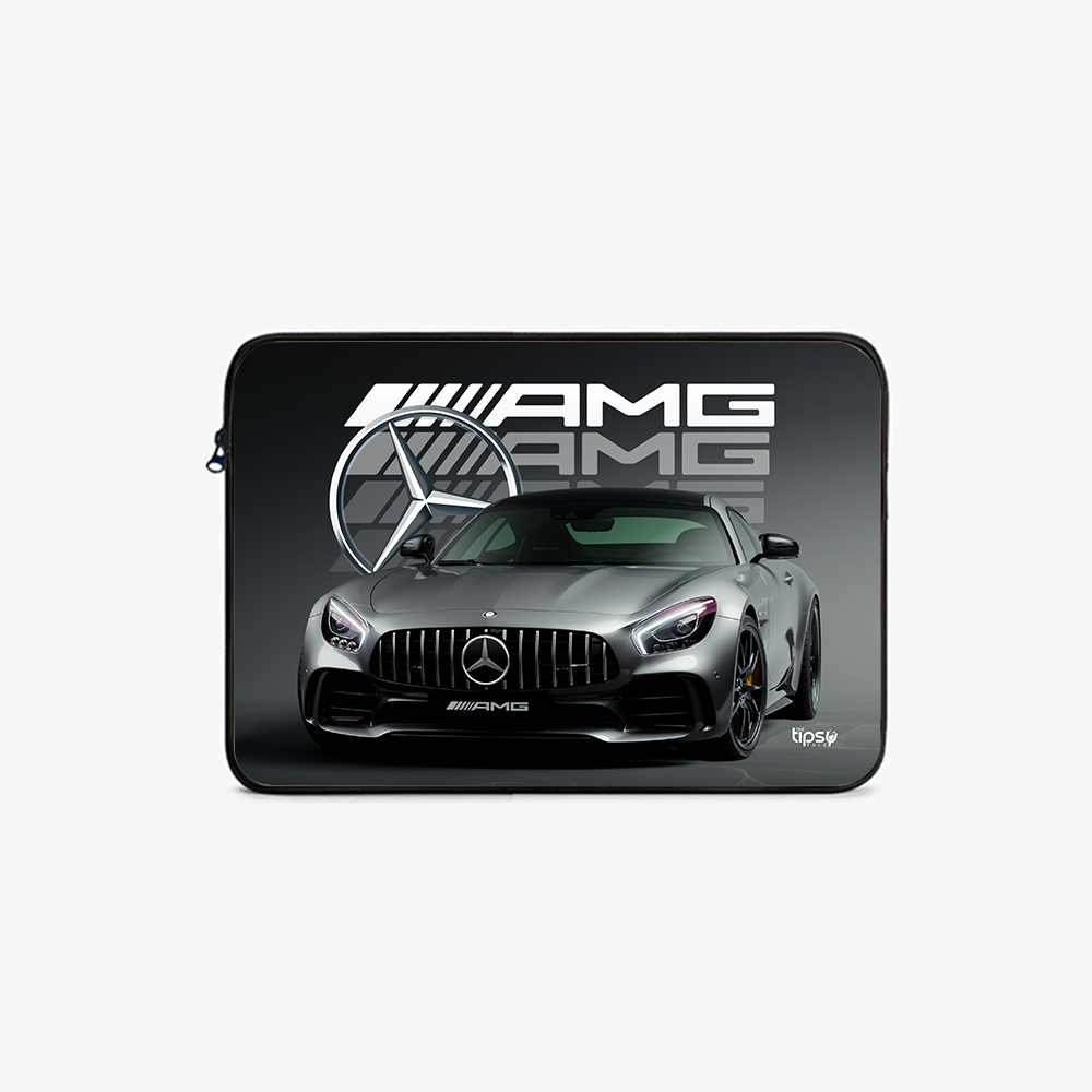 "MERCEDES- AMG GT - EXPLOSIVE POWER" Laptop Sleeves:Bold Modern Design for Every Size