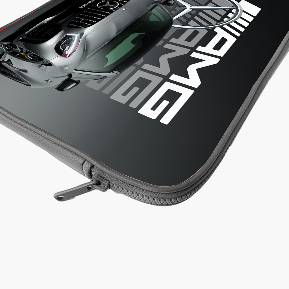 "MERCEDES- AMG GT - EXPLOSIVE POWER" Laptop Sleeves:Bold Modern Design for Every Size