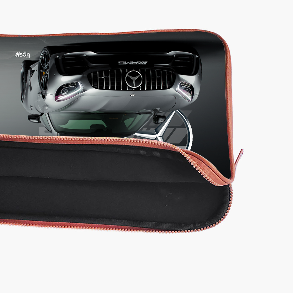 "MERCEDES- AMG GT - EXPLOSIVE POWER" Laptop Sleeves:Bold Modern Design for Every Size