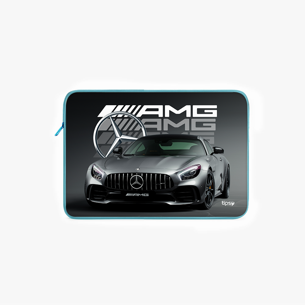 "MERCEDES- AMG GT - EXPLOSIVE POWER" Laptop Sleeves:Bold Modern Design for Every Size