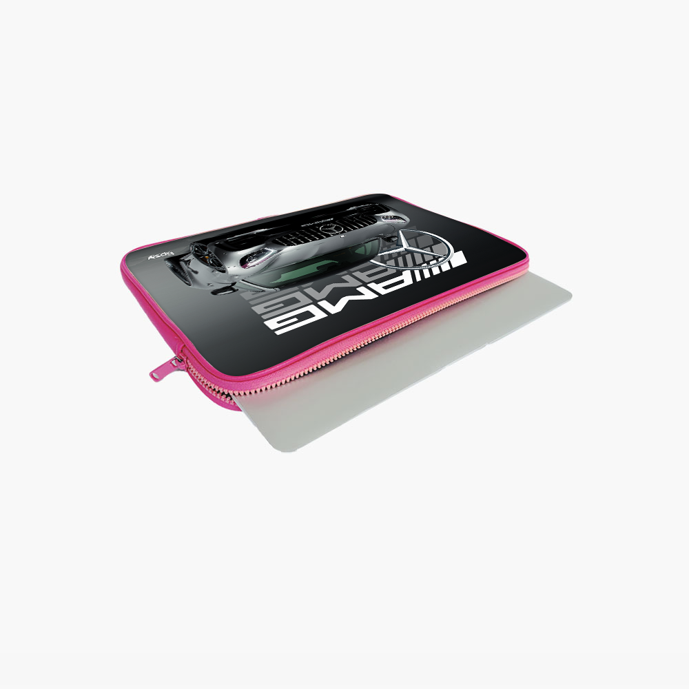 "MERCEDES- AMG GT - EXPLOSIVE POWER" Laptop Sleeves:Bold Modern Design for Every Size