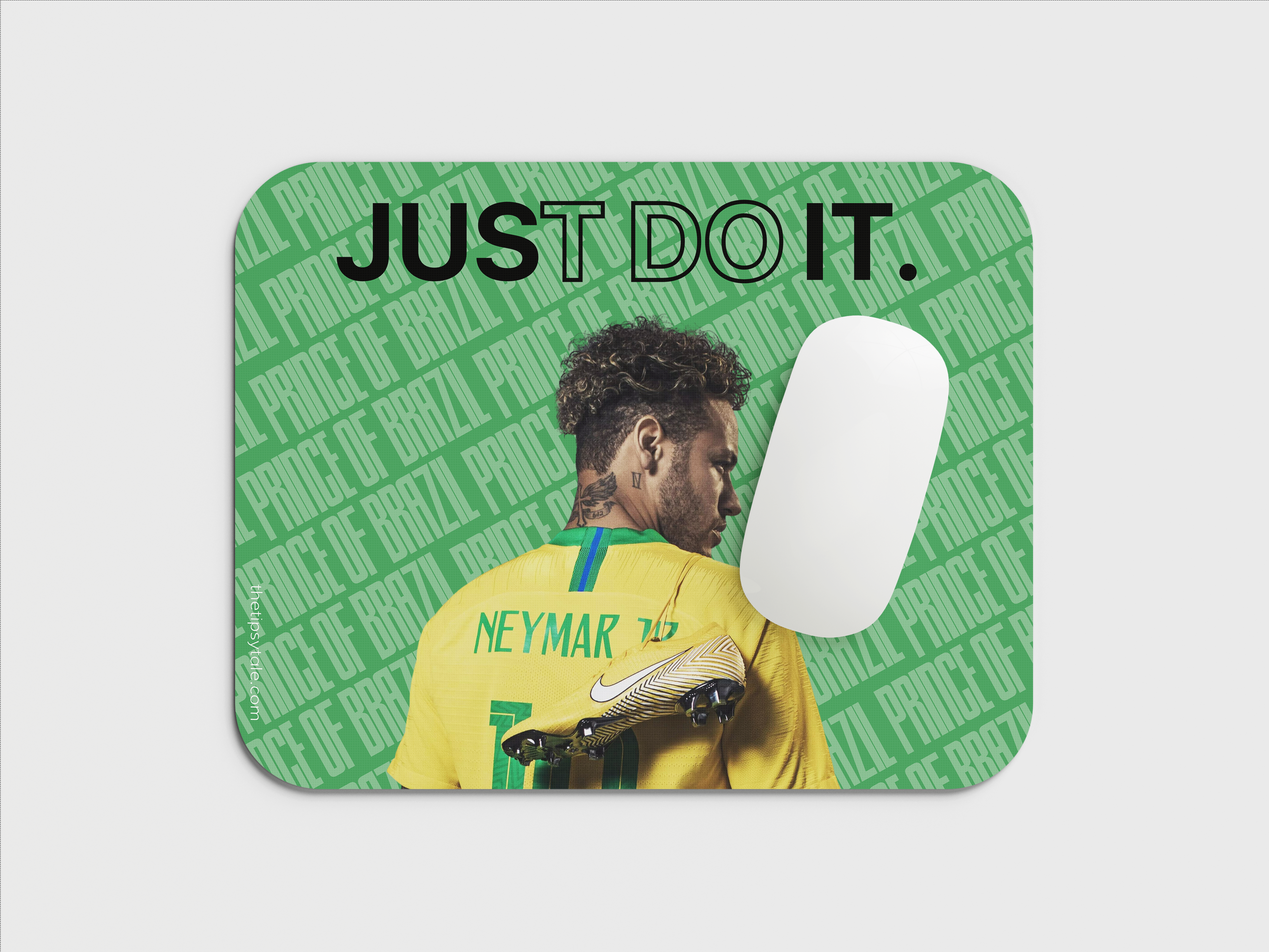 "Just Do It: Neymar" Mousepad Enhance Your Workspace with Style