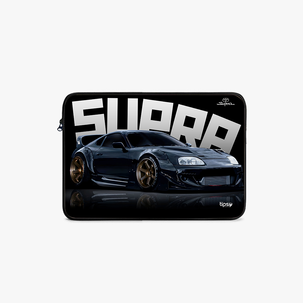 "SUPRA MK4" Laptop Sleeves:Bold Modern Design for Every Size