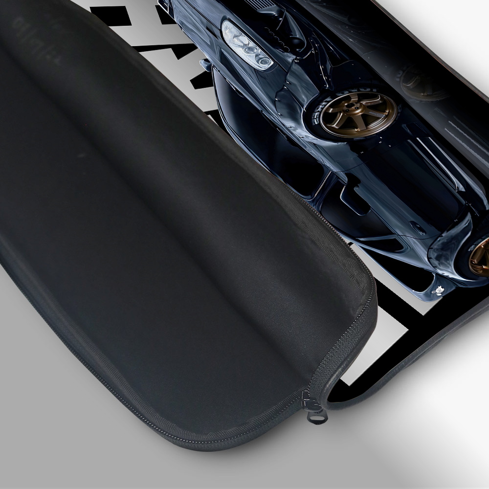 "SUPRA MK4" Laptop Sleeves:Bold Modern Design for Every Size