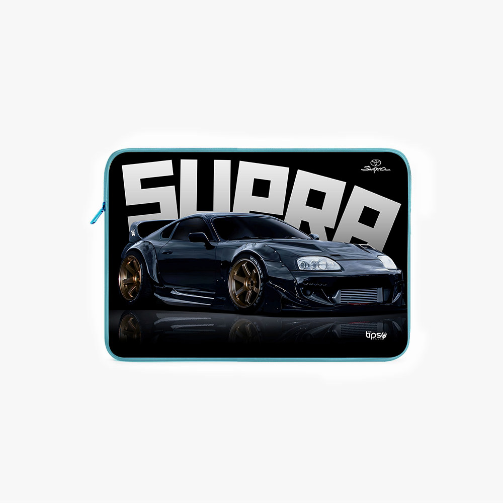 "SUPRA MK4" Laptop Sleeves:Bold Modern Design for Every Size