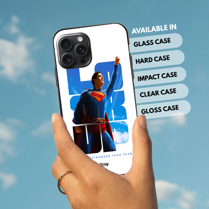 "LOOK UP - SUPERMAN" -Mobile Covers Shock Resistant, Slim & Stylish Cases