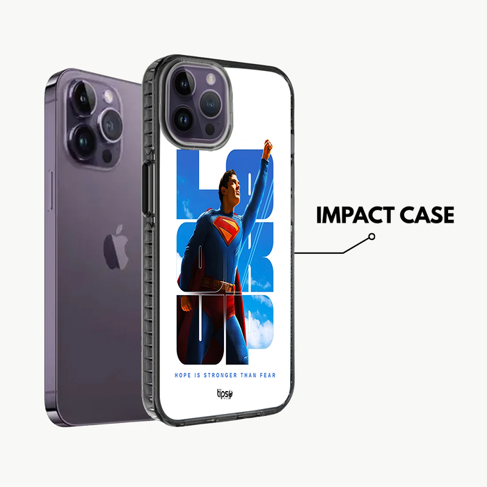"LOOK UP - SUPERMAN" -Mobile Covers Shock Resistant, Slim & Stylish Cases