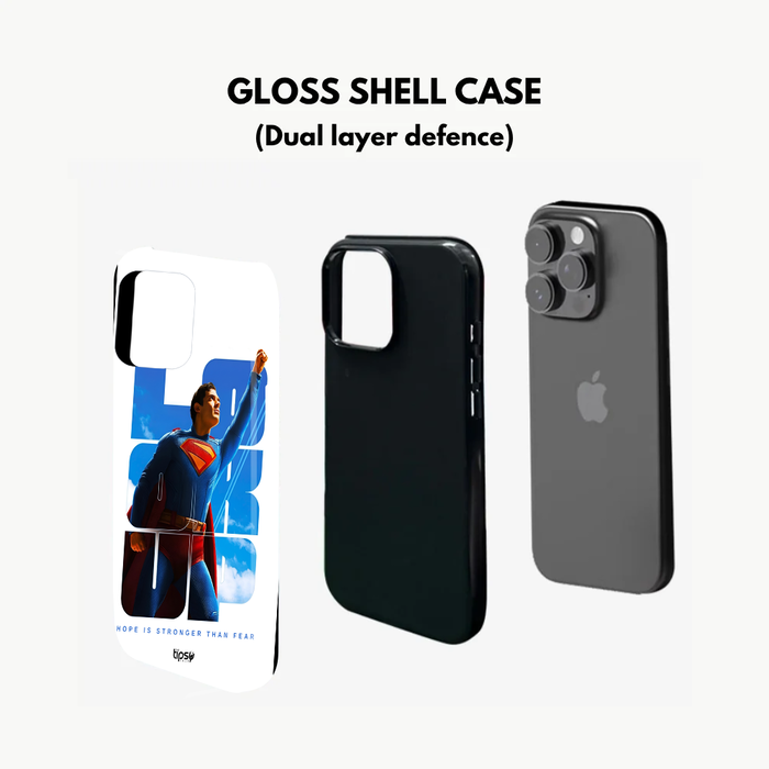 "LOOK UP - SUPERMAN" -Mobile Covers Shock Resistant, Slim & Stylish Cases