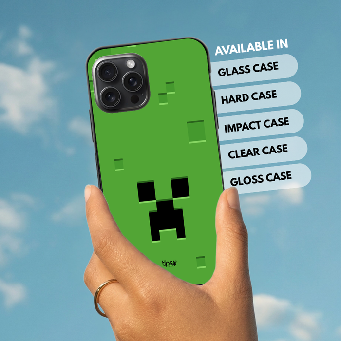 "CREEPER - MINECRAFT" -Mobile Covers Shock Resistant, Slim & Stylish Cases