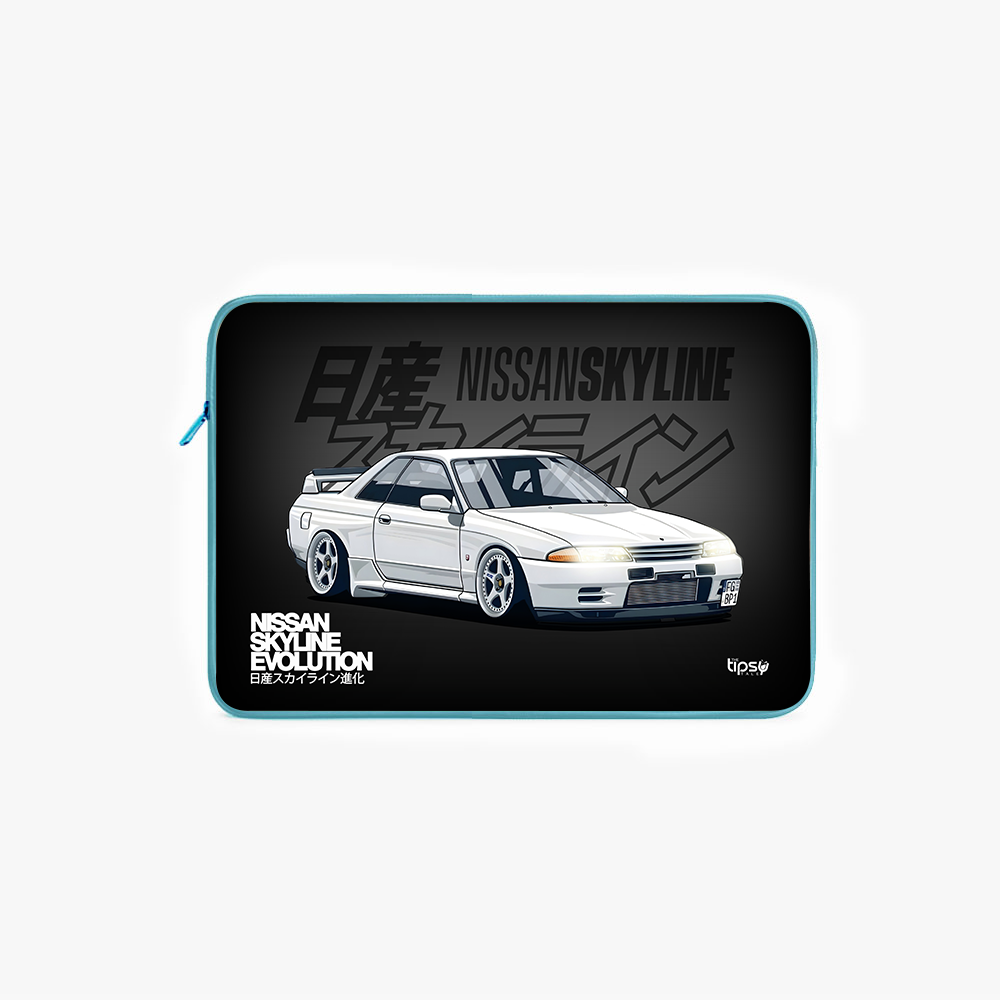 "NISSAN SKYLINE GT-R R32" Laptop Sleeves:Bold Modern Design for Every Size