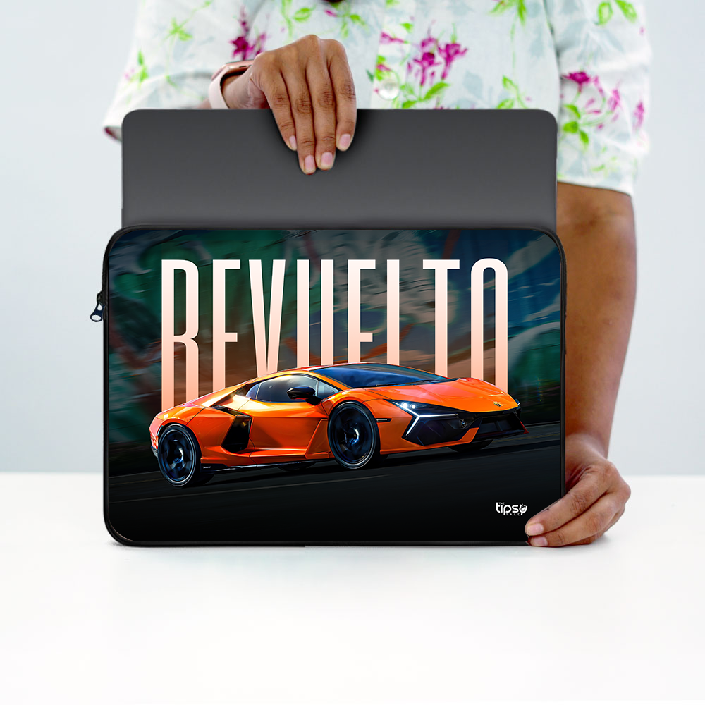 "LAMBORGHINI REVUELTO" Laptop Sleeves:Bold Modern Design for Every Size