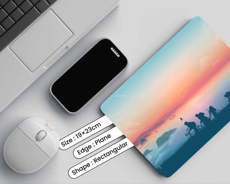 A Gift That Matches Their Energy -Nature Version-Mousepad + Coaster + Poster + Diary (COMBO)