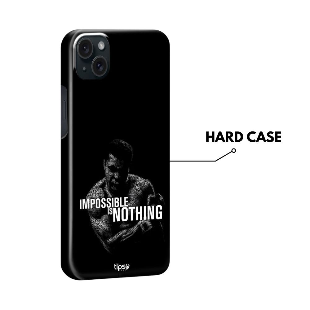 "IMPOSSIBLE IS NOTHING" -Mobile Covers Shock Resistant, Slim & Stylish Cases