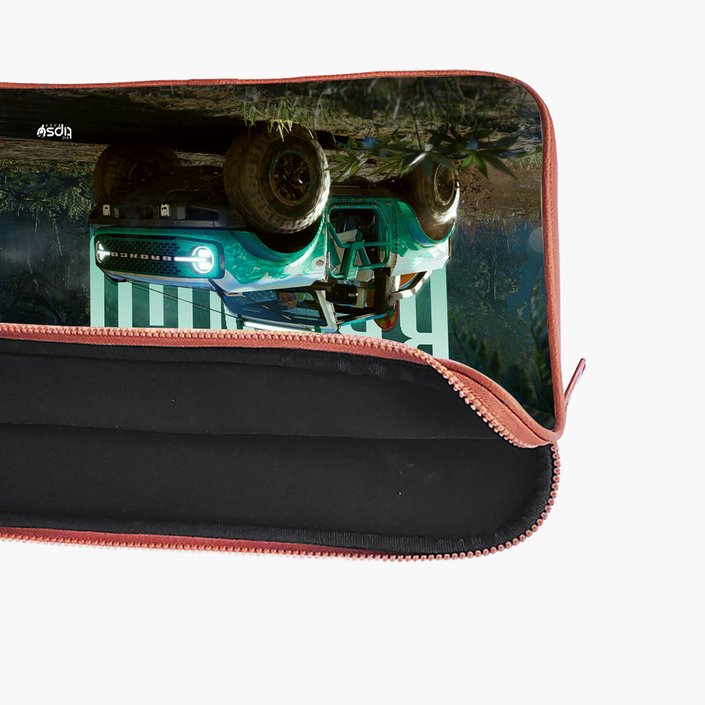 "FORD- BRONCO" Laptop Sleeves:Bold Modern Design for Every Size