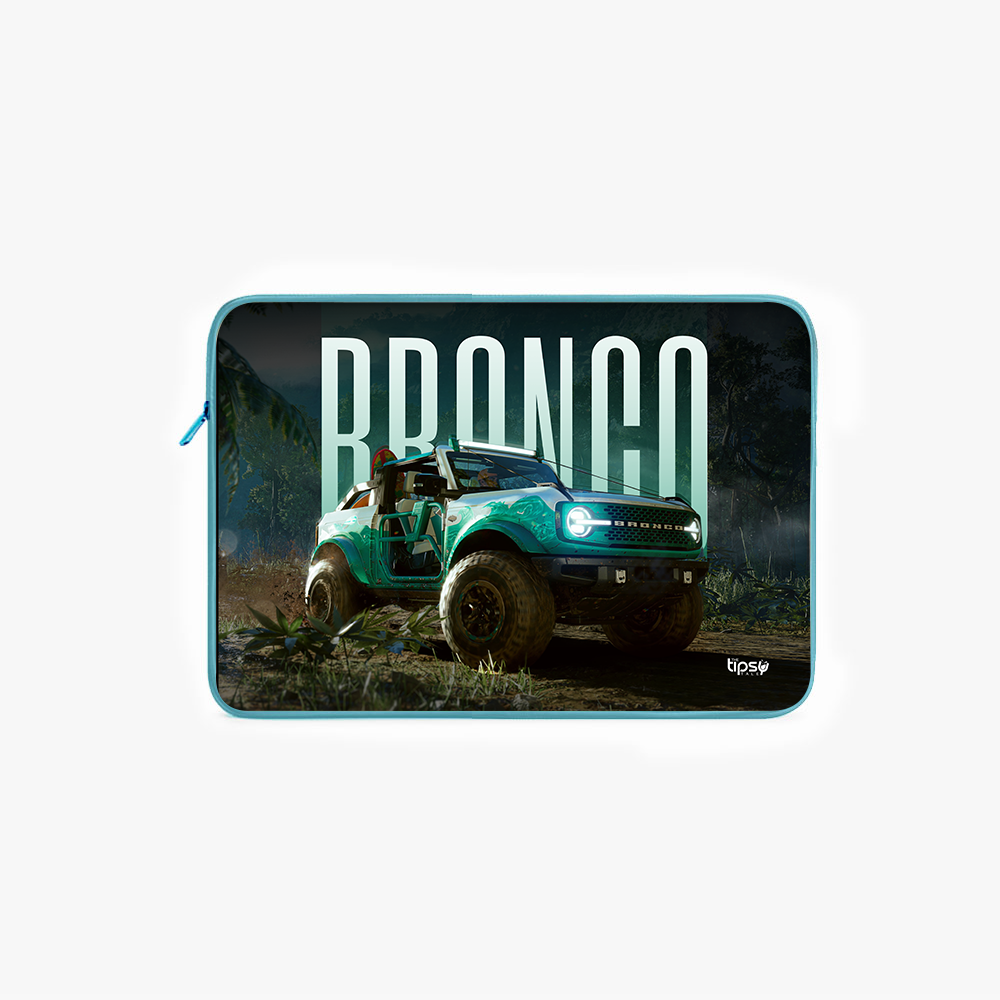 "FORD- BRONCO" Laptop Sleeves:Bold Modern Design for Every Size