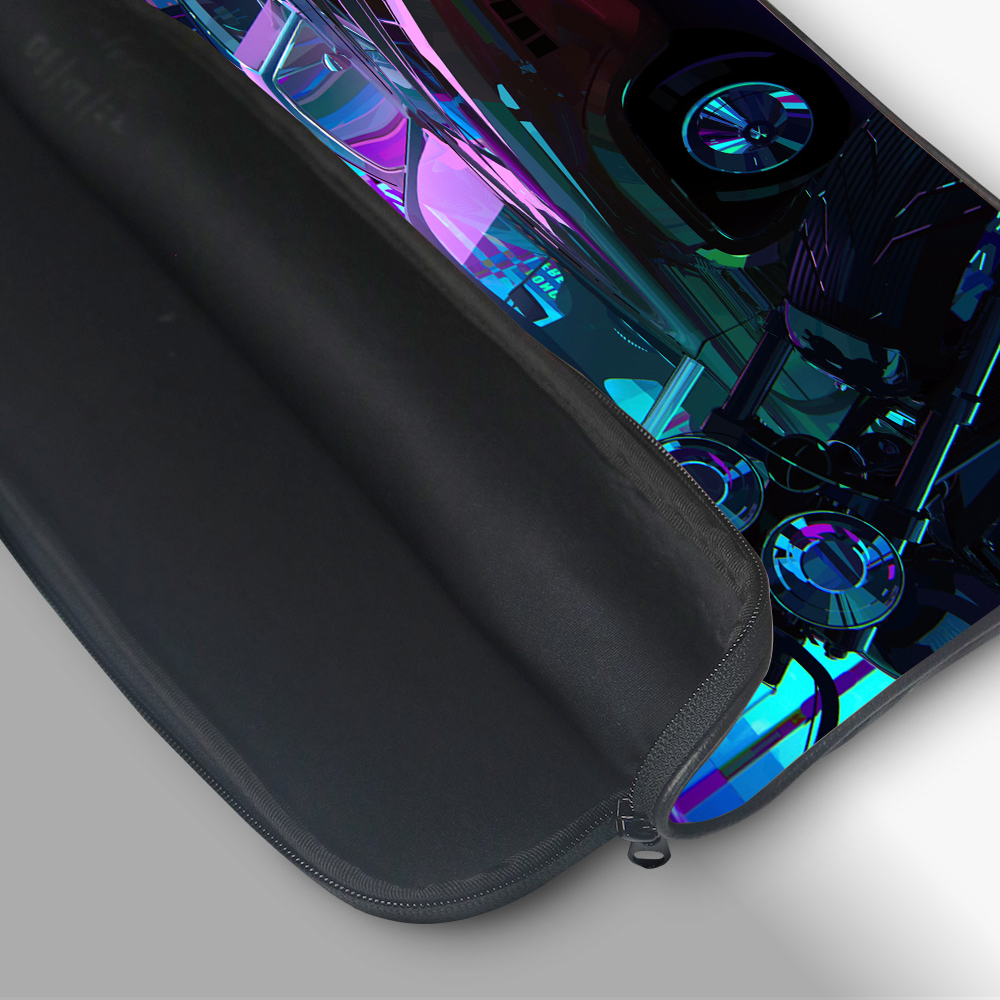 "PARKING LOT- ARTISTIC EDITION" Laptop Sleeves:Bold Modern Design for Every Size