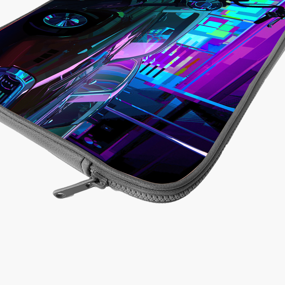 "PARKING LOT- ARTISTIC EDITION" Laptop Sleeves:Bold Modern Design for Every Size