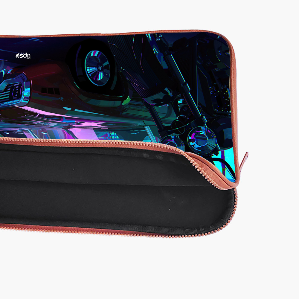 "PARKING LOT- ARTISTIC EDITION" Laptop Sleeves:Bold Modern Design for Every Size
