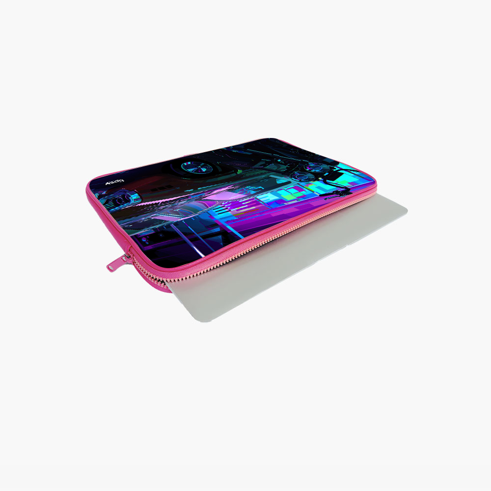 "PARKING LOT- ARTISTIC EDITION" Laptop Sleeves:Bold Modern Design for Every Size