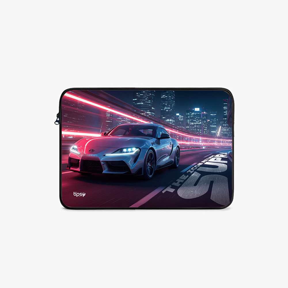"THE ICON RETURNS - SUPRA" Laptop Sleeves:Bold Modern Design for Every Size