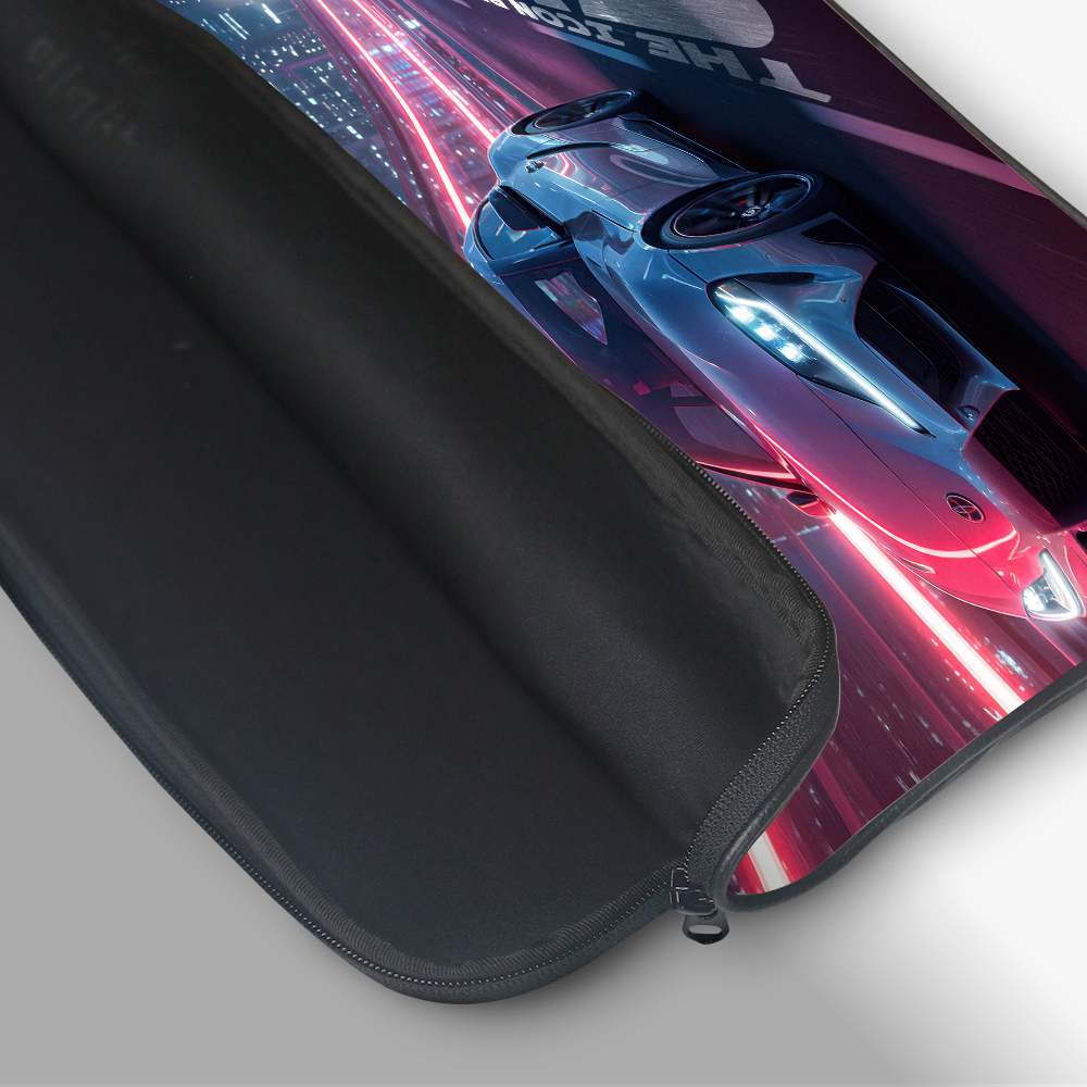 "THE ICON RETURNS - SUPRA" Laptop Sleeves:Bold Modern Design for Every Size