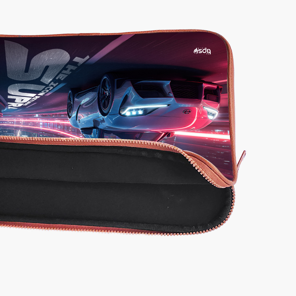 "THE ICON RETURNS - SUPRA" Laptop Sleeves:Bold Modern Design for Every Size