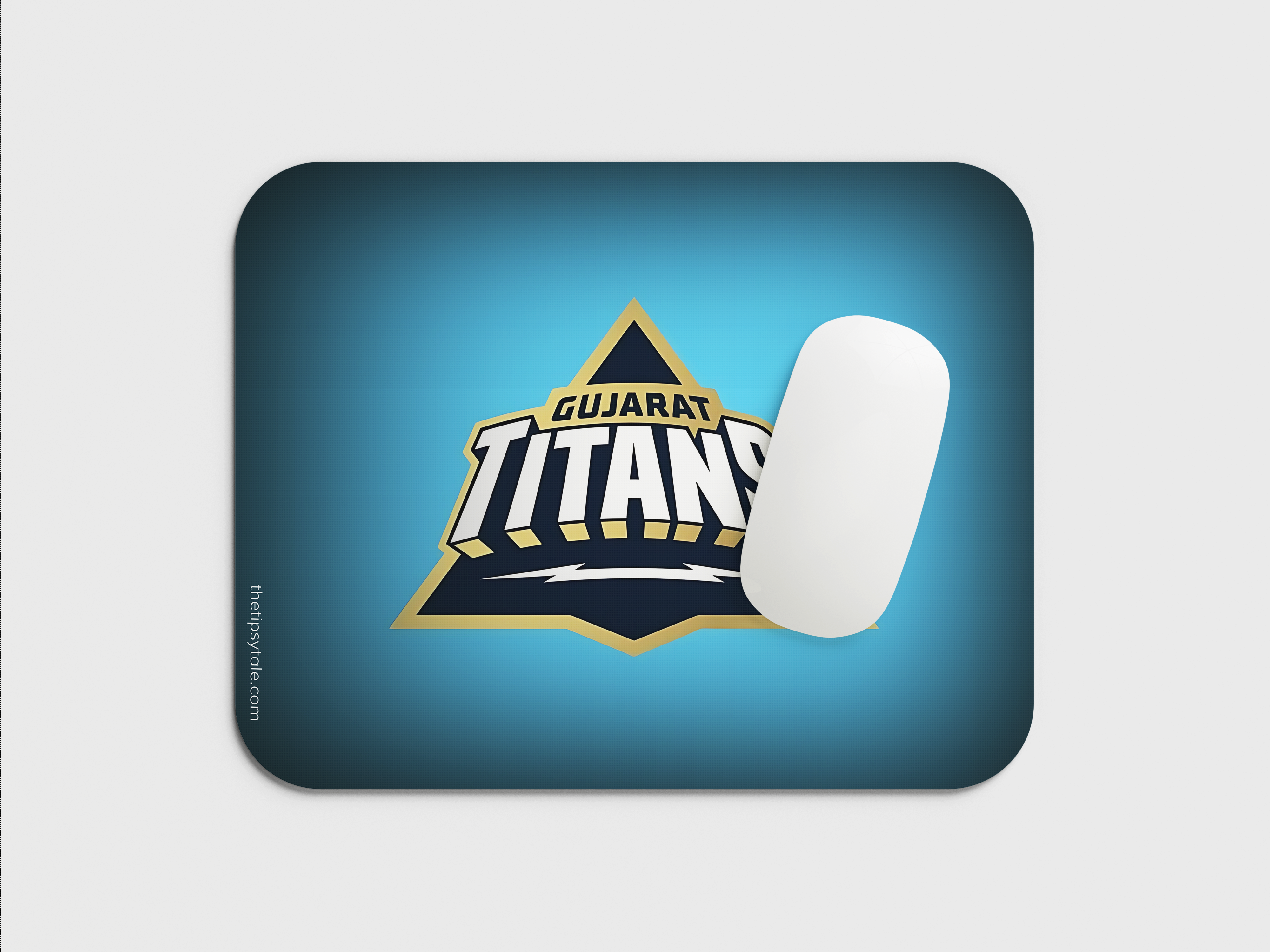 "Gujarat Titans" Mousepad Enhance Your Workspace with Style