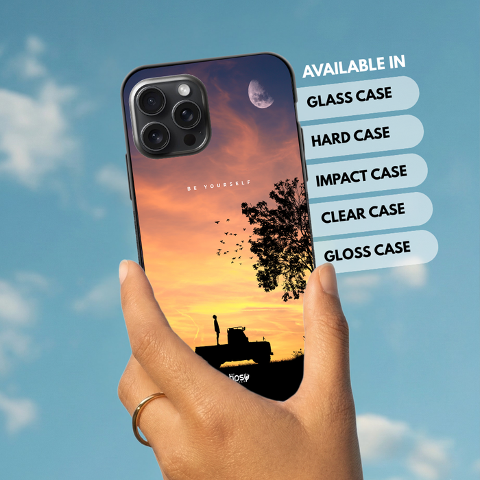 "BE YOURSELF" -Mobile Covers Shock Resistant, Slim & Stylish Cases