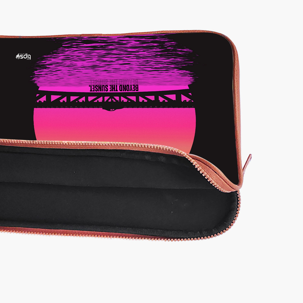 "Beyond the Sunset- CAR EDITION" Laptop Sleeves:Bold Modern Design for Every Size