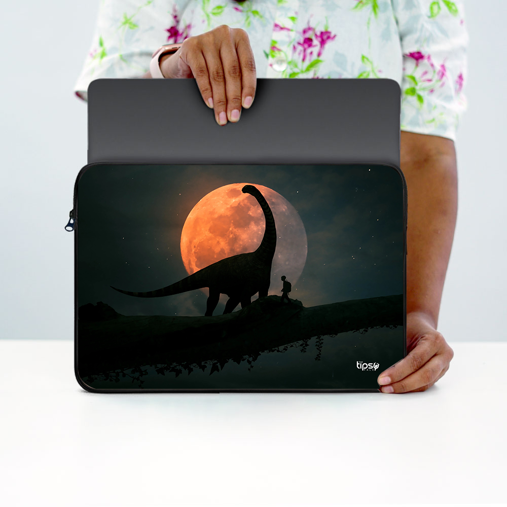 "Dinosaur Man" Laptop Sleeves:Bold Modern Design for Every Size